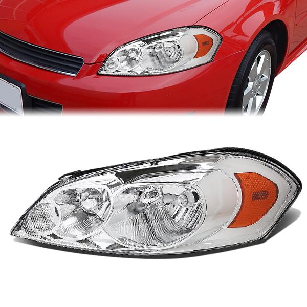 Factory Style Headlight (Left) <br>06-07 Chevy Monte Carlo, 06-13 Impala