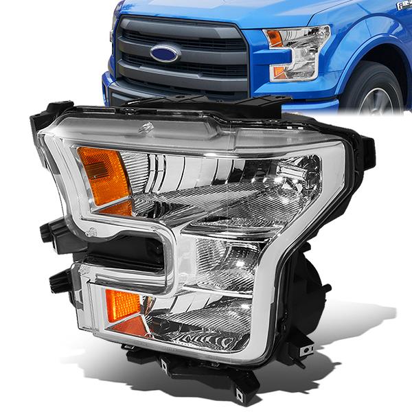 Factory Style Headlight (Left) <br>15-17 Ford F-150