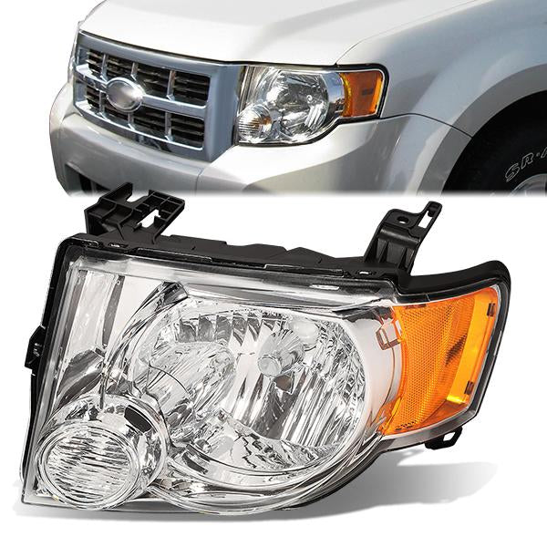 Factory Style Headlight (Left) <br>08-12 Ford Escape