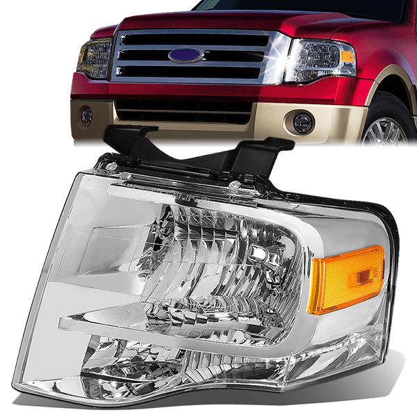 Factory Style Headlight (Left) <br>07-14 Ford Expedition