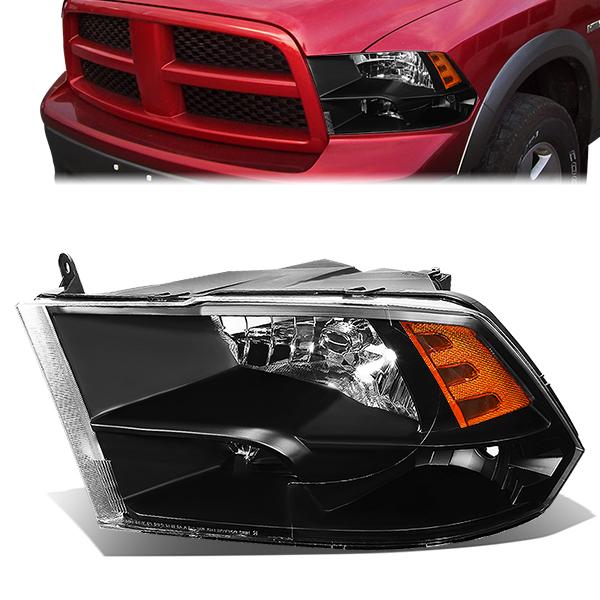 Factory Style Headlight (Left) <br>2009 Dodge Ram 1500, 10-18 Ram 1500 - 5500