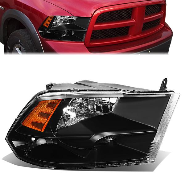 Factory Style Headlight (Right) <br>2009 Dodge Ram 1500, 10-18 Ram 1500 - 5500