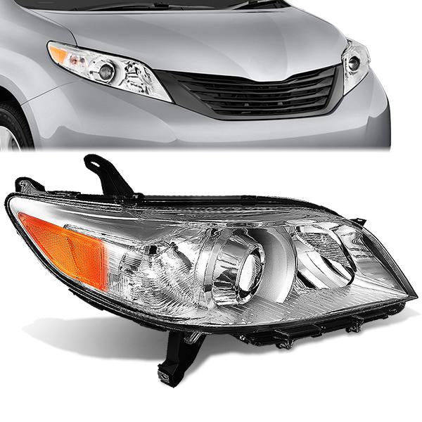 Factory Style Projector Headlight (Right) <br>11-20 Toyota Sienna