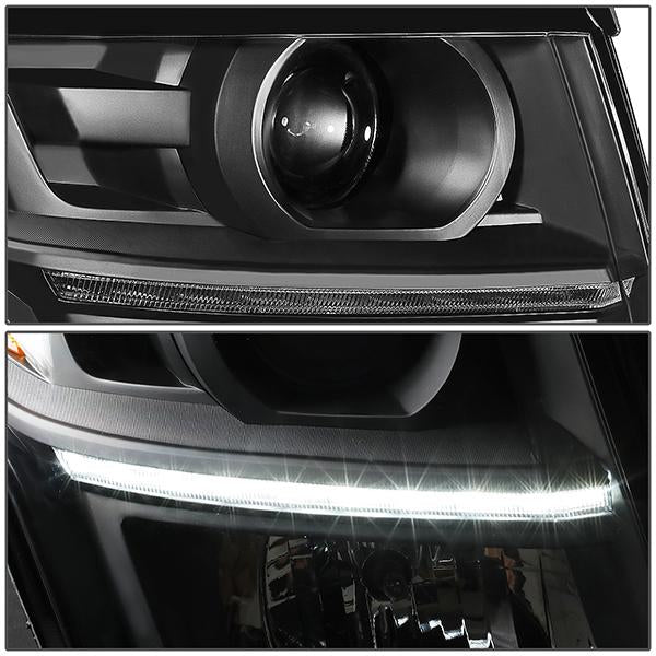 LED DRL Projector Headlight (Right) <br>15-20 Chevy Tahoe, Suburban, 16-19 Suburban 3500HD