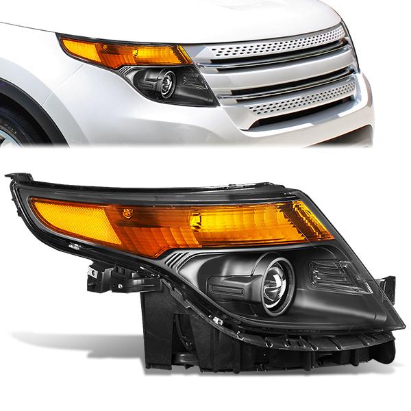 Factory Style Projector Headlight (Right) <br>11-15 Ford Explorer