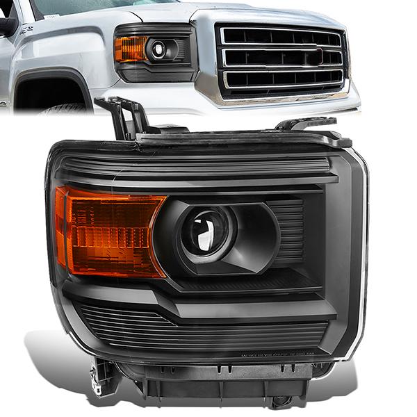 Factory Style Projector Headlight (Right) <br>14-18 GMC Sierra 1500, 15-19 2500/3500 HD