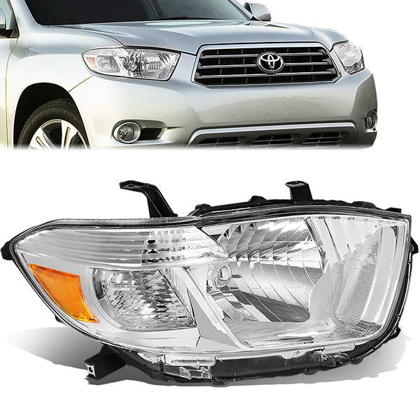 Factory Style Headlight (Right) <br>08-10 Toyota Highlander