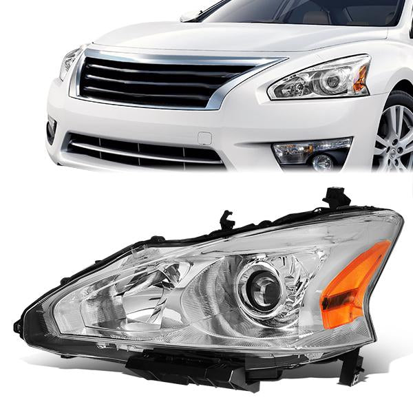 Factory Style Projector Headlight (Left) <br>13-15 Nissan Altima