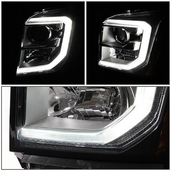 LED DRL Projector Headlight (Left) <br>15-20 GMC Yukon, XL