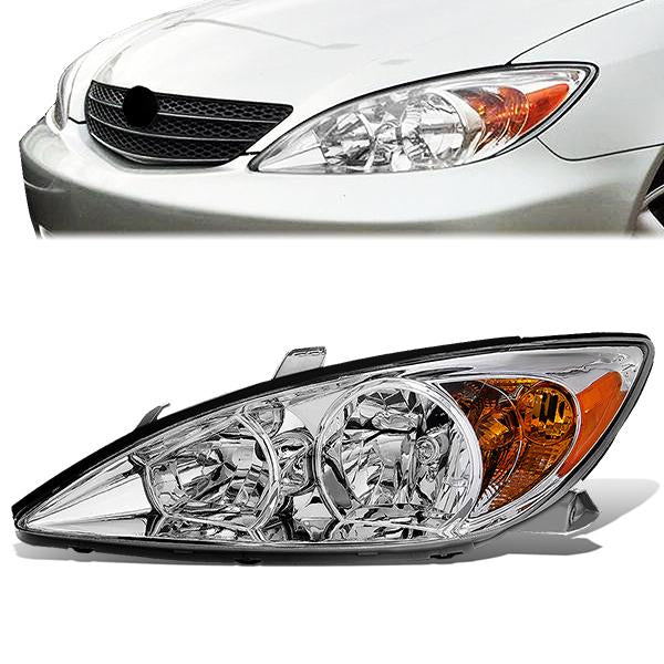 Factory Style Headlight (Left) <br>02-04 Toyota Camry