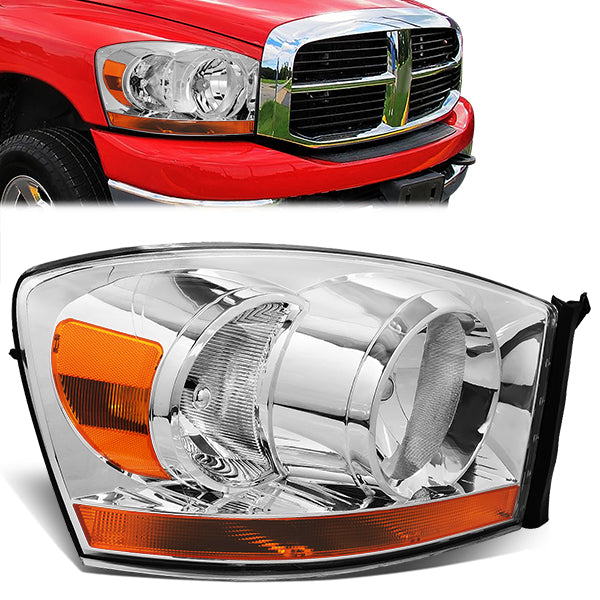 Factory Style Headlight (Right) <br>07-09 Dodge Ram 1500-5500, Ram 3500-5500