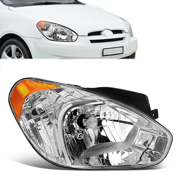 Factory Style Headlight (Right) <br>06-11 Hyundai Accent