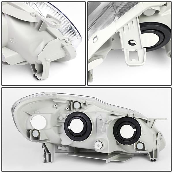 Factory Style Headlight (Left) <br>03-08 Toyota Corolla