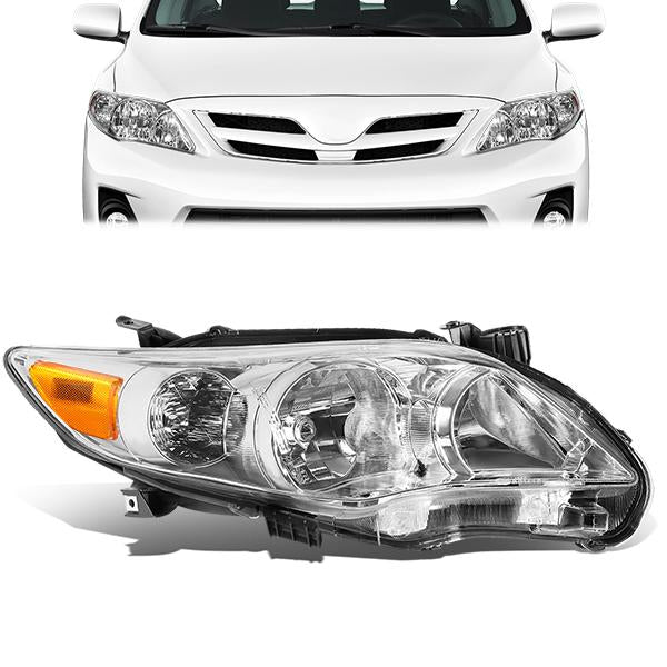 Factory Style Headlight (Right) <br>11-13 Toyota Corolla Sedan