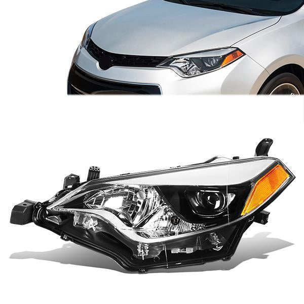 Factory Style Projector Headlight (Left) <br>14-16 Toyota Corolla Sedan