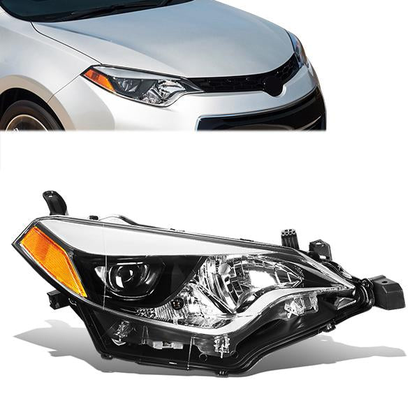 Factory Style Projector Headlight (Right) <br>14-16 Toyota Corolla Sedan