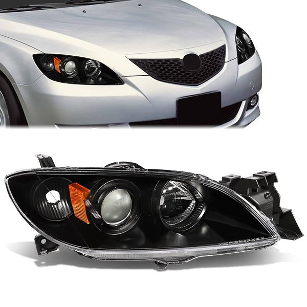 Factory Style Projector Headlight (Right) <br>04-09 Mazda 3 Sedan