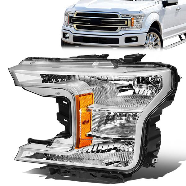 Factory Style Headlight (Left) <br>18-19 Ford F-150