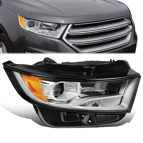 Factory Style Projector Headlight (Right) <br>15-18 Ford Edge