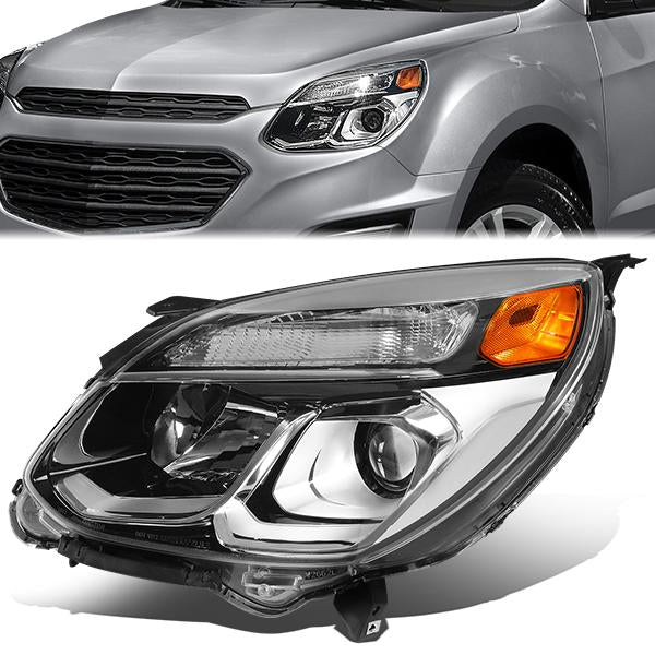 Factory Style Projector Headlight (Left) <br>16-17 Chevy Equinox