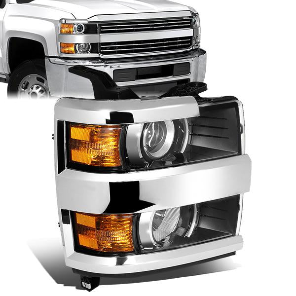 Factory Style Projector Headlight (Right) <br>15-19 Chevy Silverado 2500 / 3500 HD