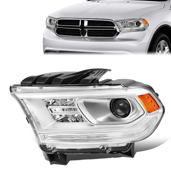 Factory Style Projector Headlight (Left) <br>14-19 Dodge Durango