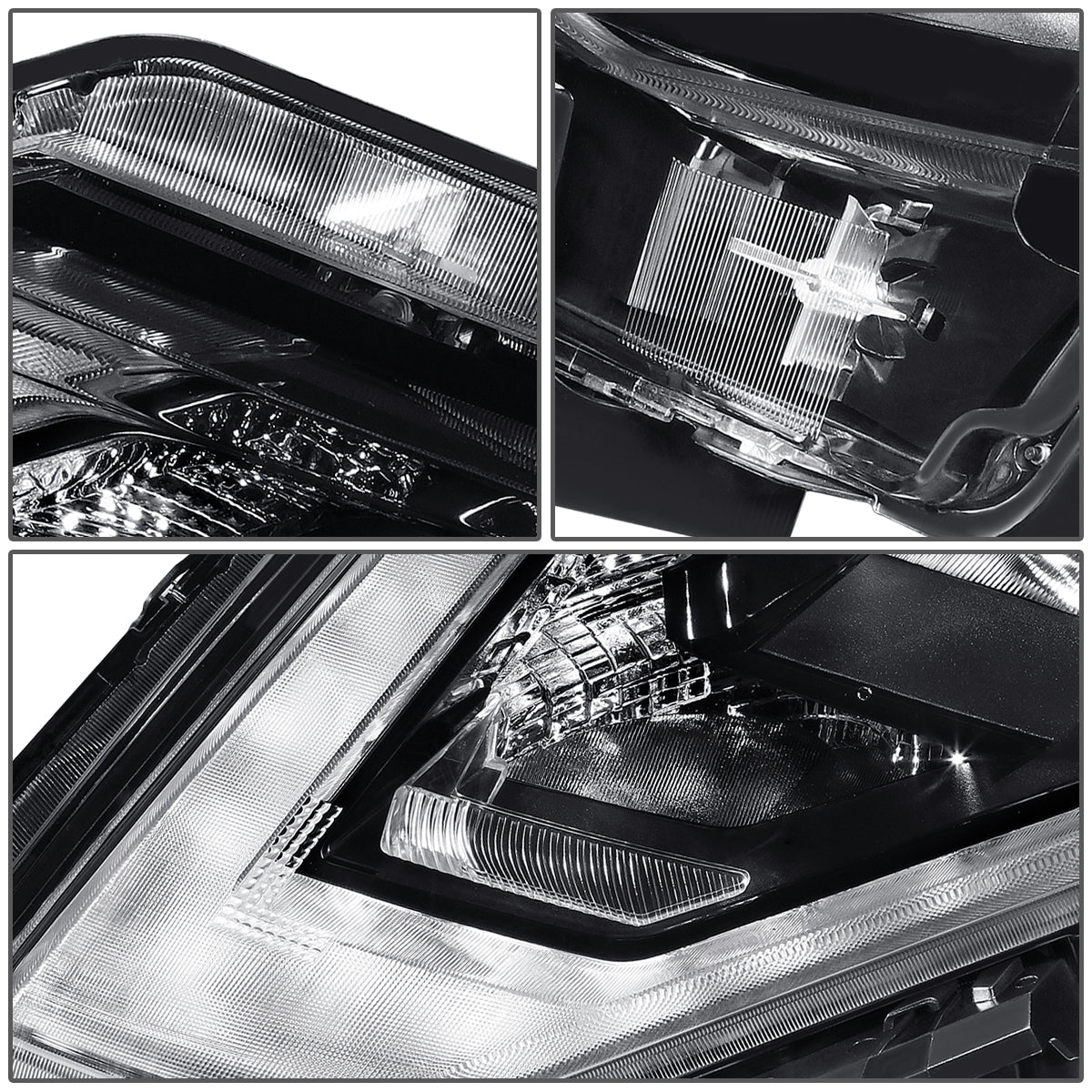 Factory Style LED DRL Headlight (Left) <br>17-20 Nissan Rogue