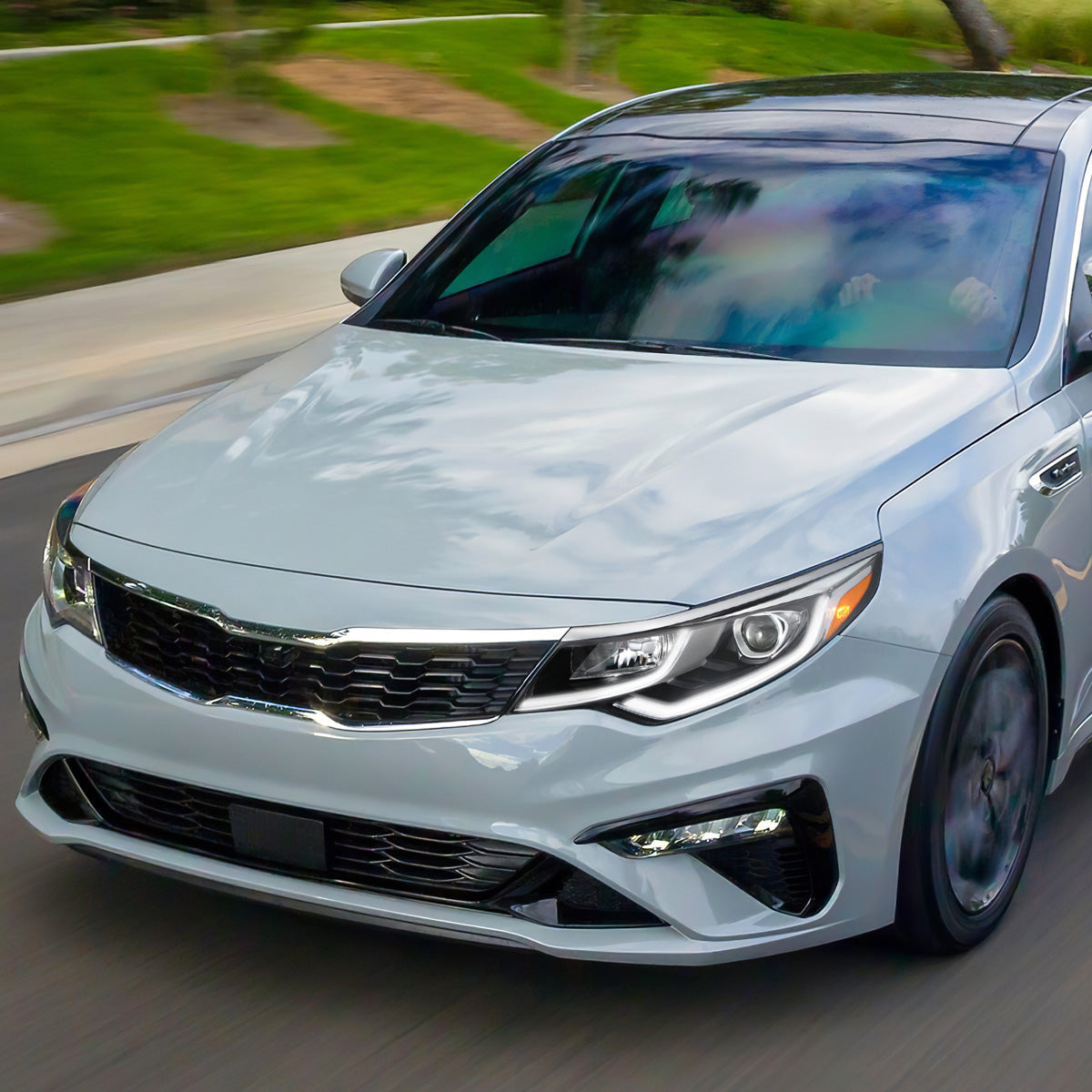 LED DRL Projector Headlight (Left) <br>19-20 Kia Optima