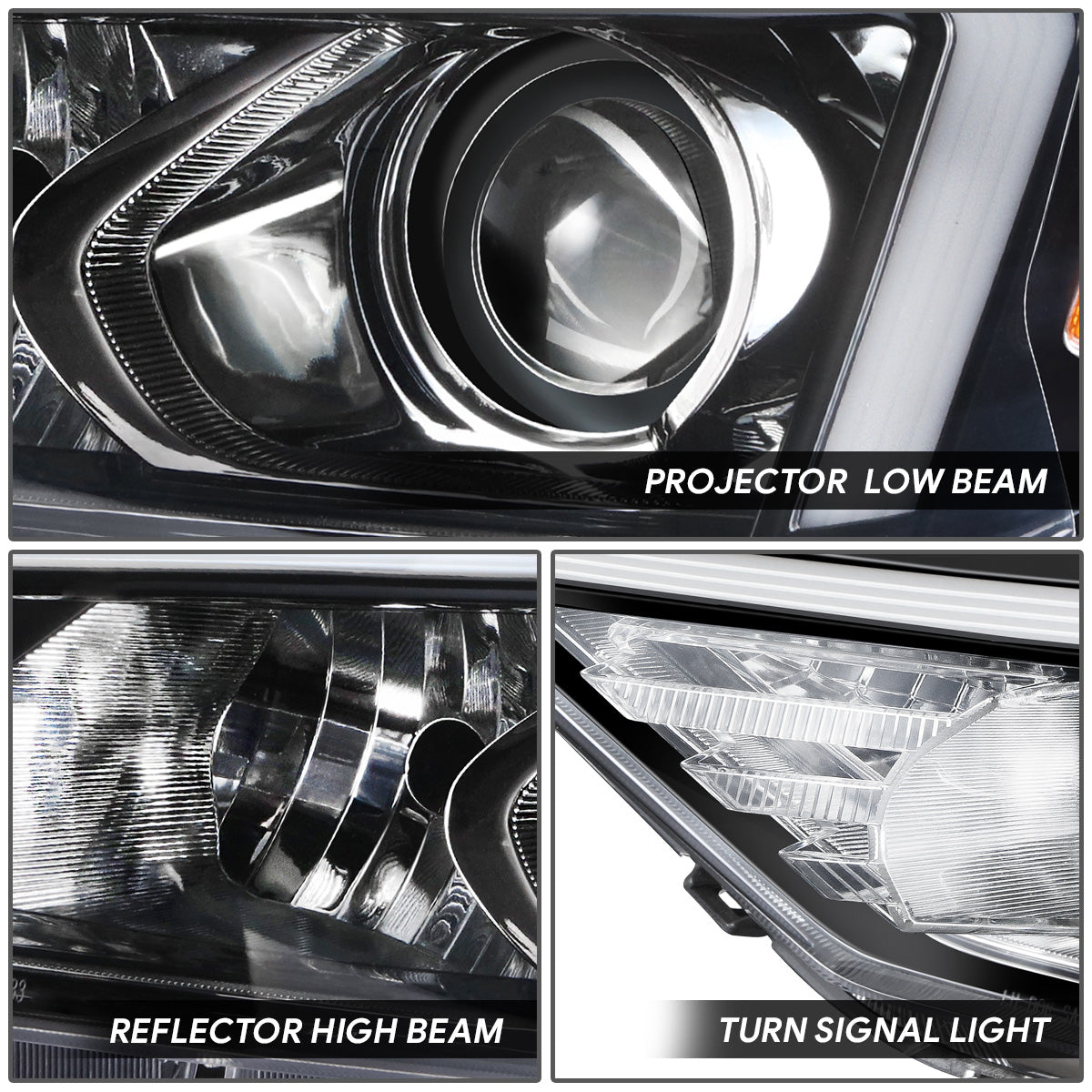 Factory Style Projector Headlight (Left) <br>19-21 Hyundai Tucson