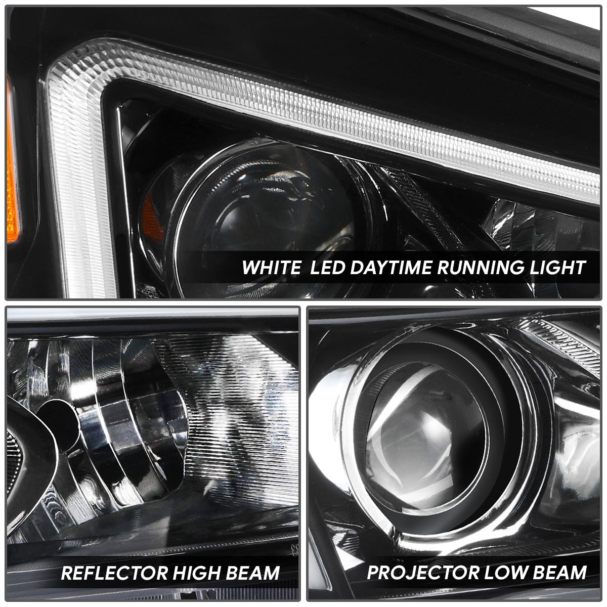 LED DRL Projector Headlight (Right) <br>19-21 Hyundai Tucson