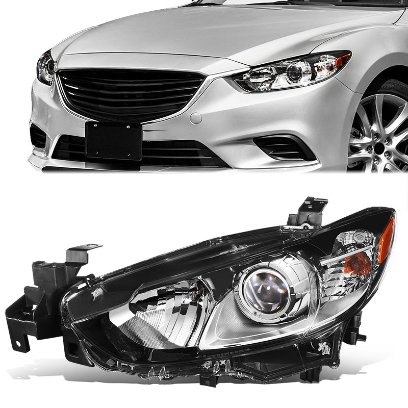 Factory Style Projector Headlight (Left) <br>14-17 Mazda 6