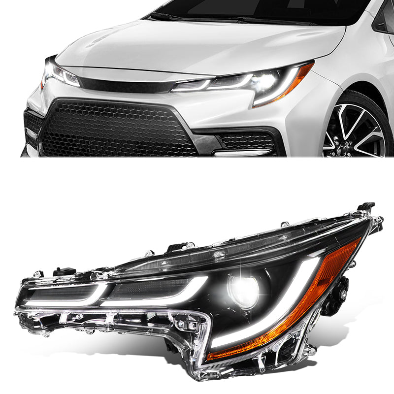 LED DRL Projector Headlight (Left) <br>19-23 Toyota Corolla