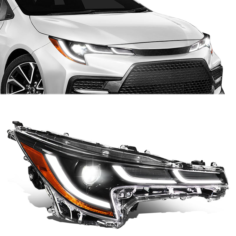 LED DRL Projector Headlight (Right) <br>19-23 Toyota Corolla