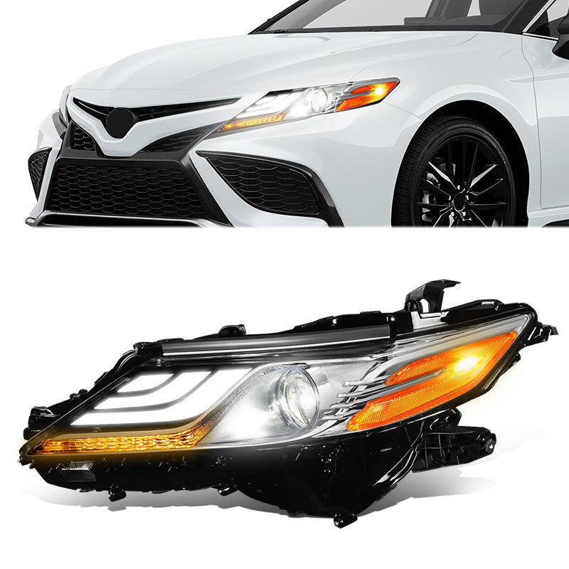 LED DRL Projector Headlight (Left) <br>18-21 Toyota Camry