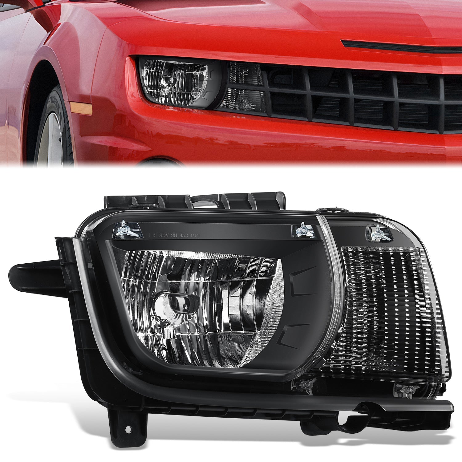 Factory Style Headlight (Right) <br>10-13 Chevy Camaro