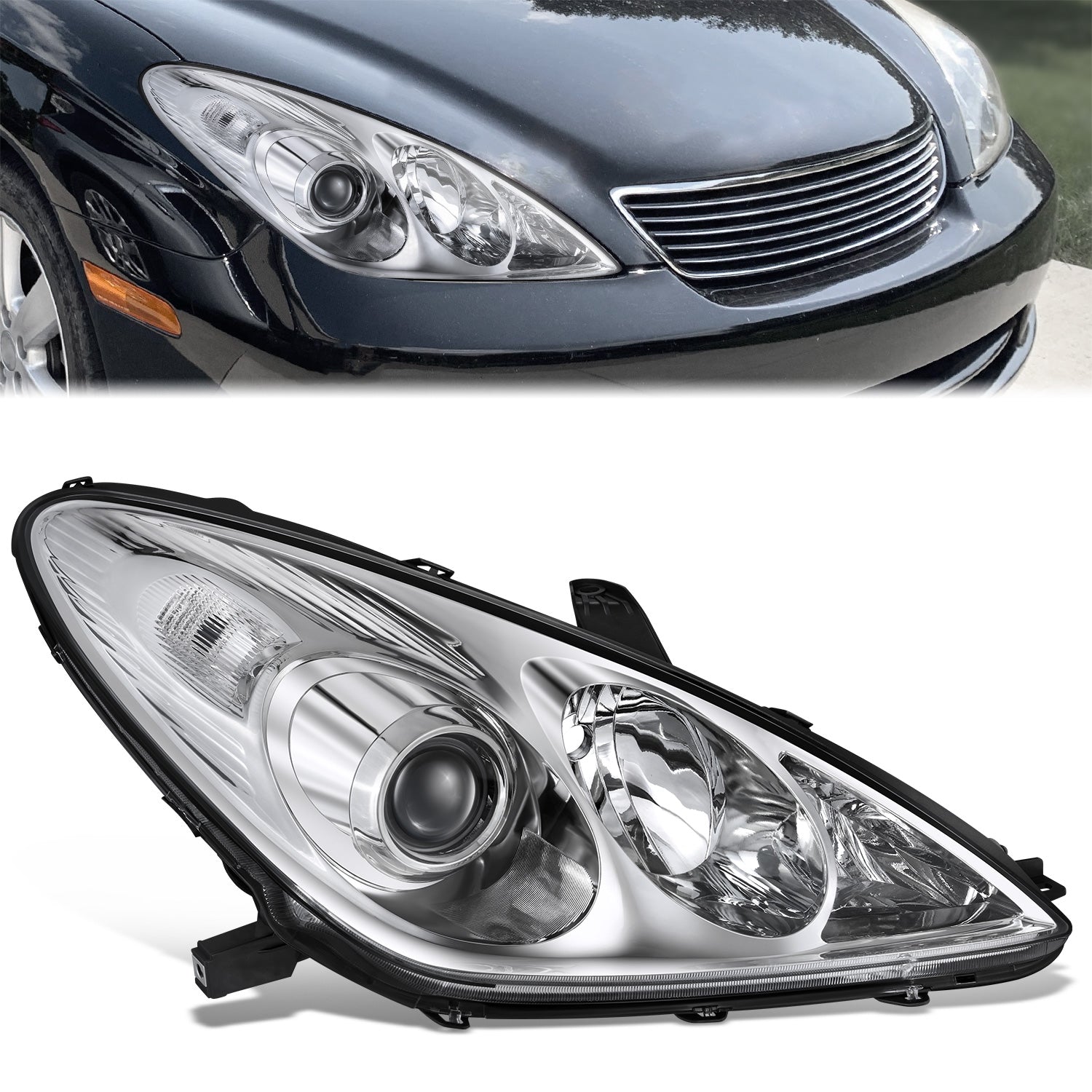 Factory Style Projector Headlight (Right) <br>05-06 Lexus Es330