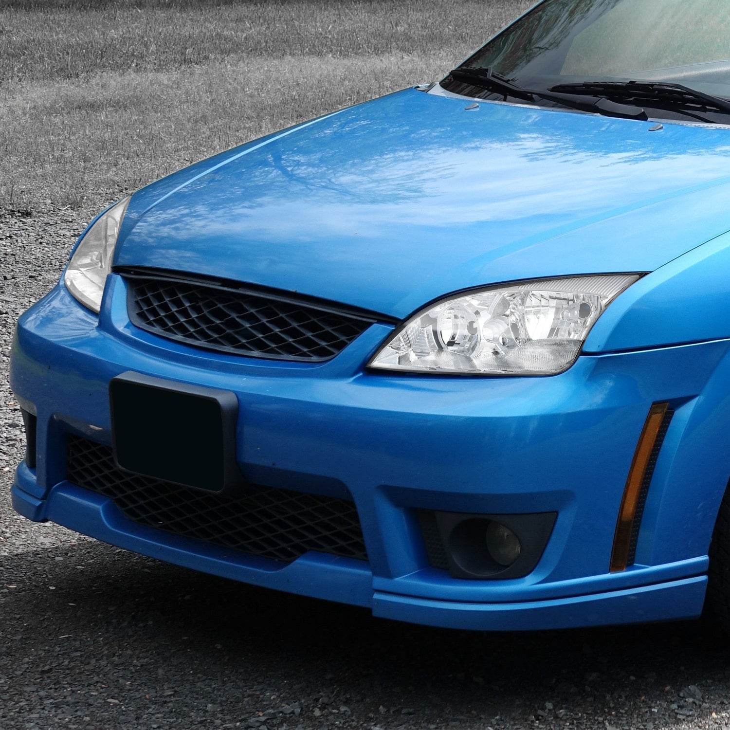 Factory Style Headlight (Left) <br>05-07 Ford Focus