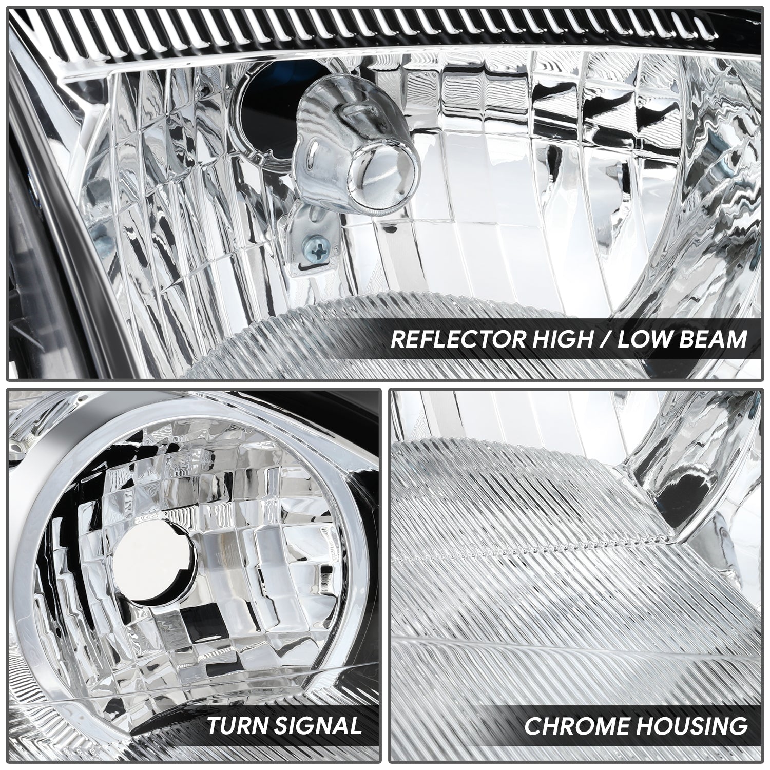 Factory Style Headlight (Right) <br>05-07 Ford Focus