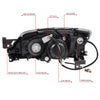 Factory Style Projector Headlight (Right) <br>08-11 Subaru Impreza