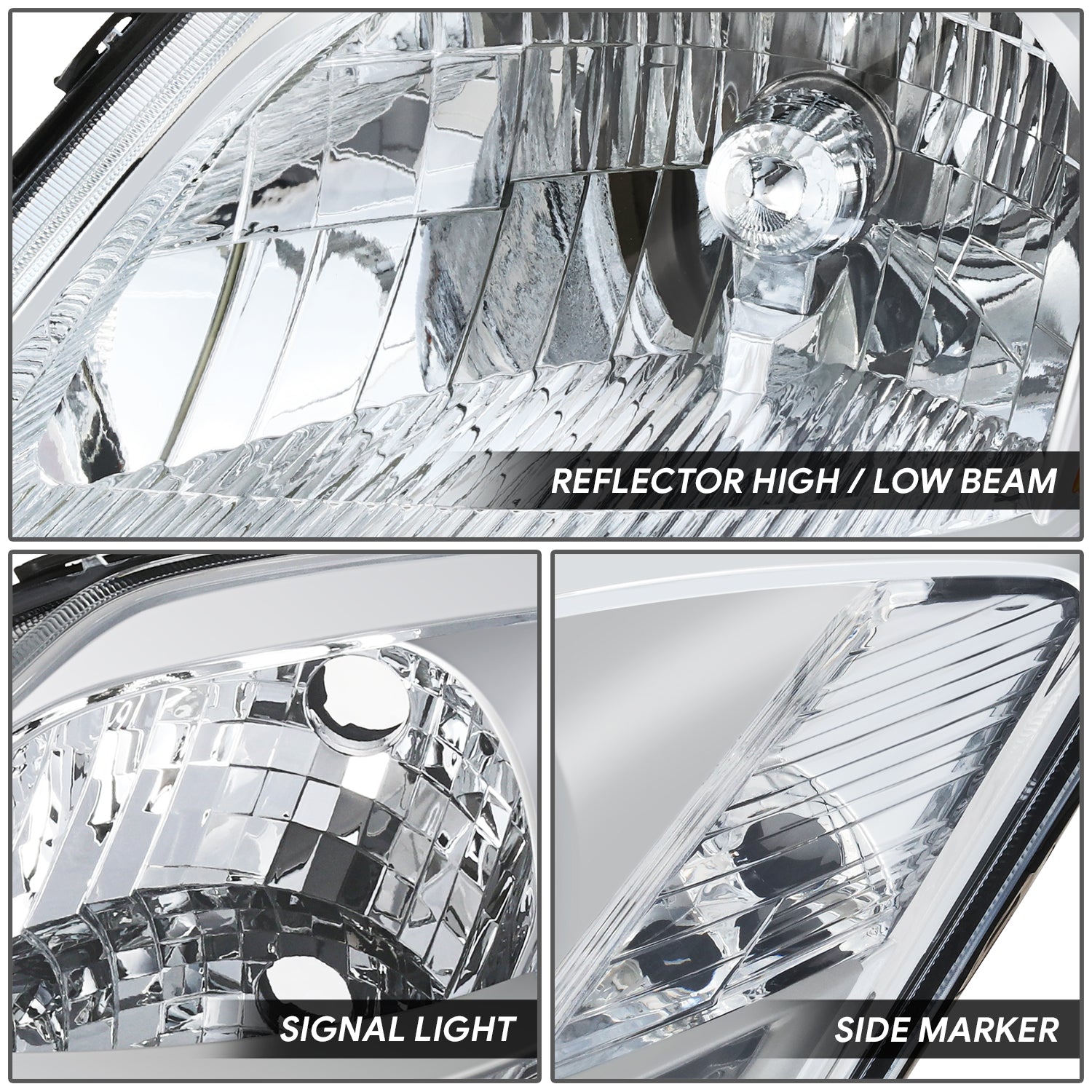 Factory Style Headlight (Left) <br>06-09 Toyota Prius