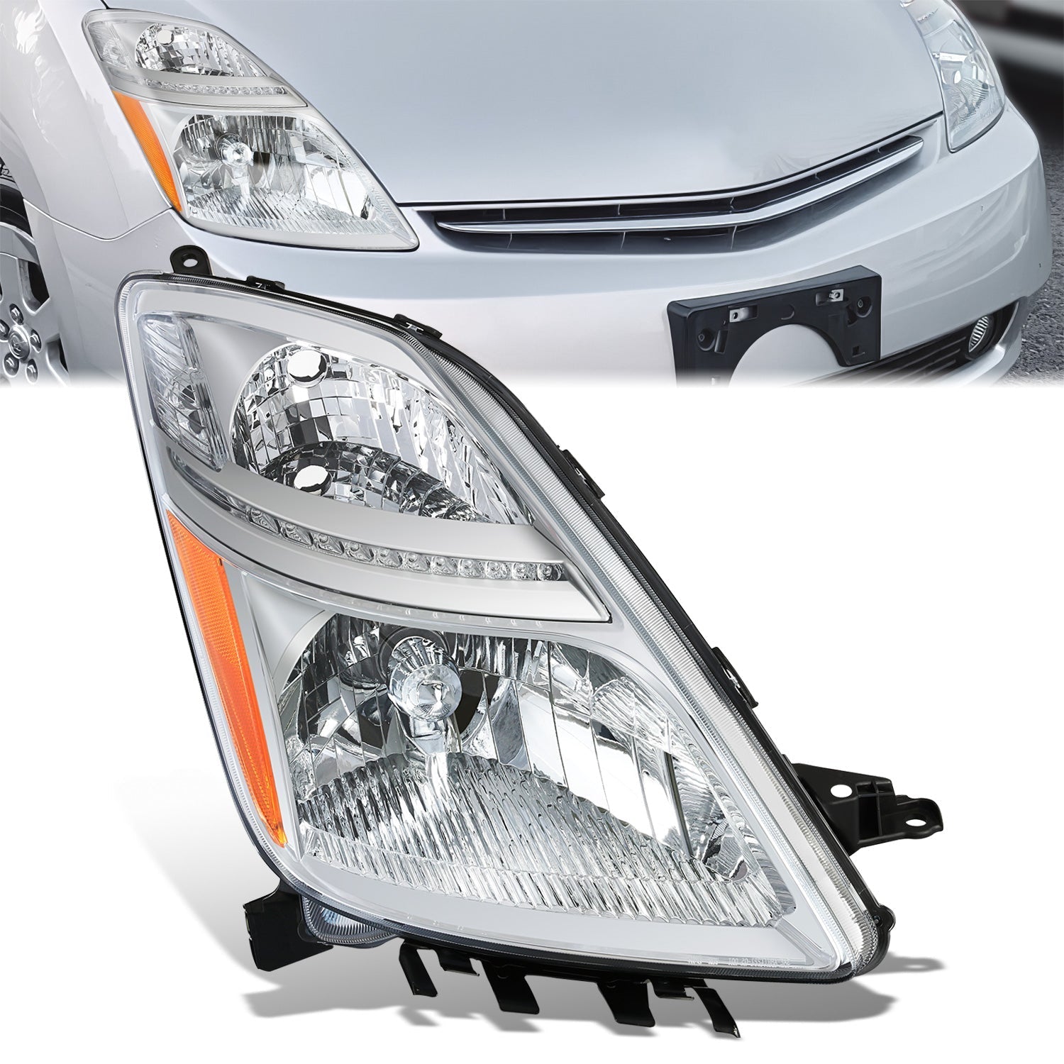 Factory Style Headlight (Right) <br>06-09 Toyota Prius