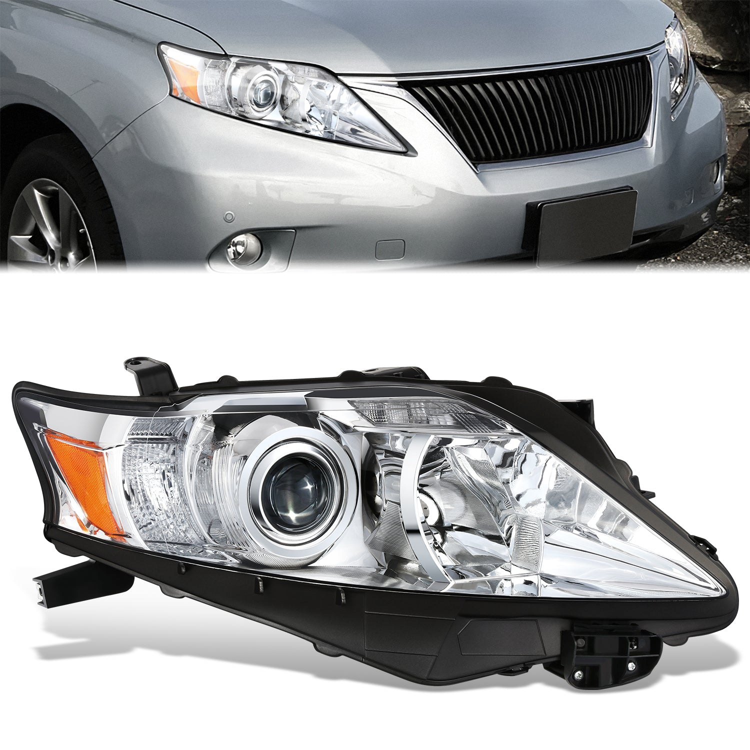 Factory Style Projector Headlight (Right) <br>10-12 Lexus RX350