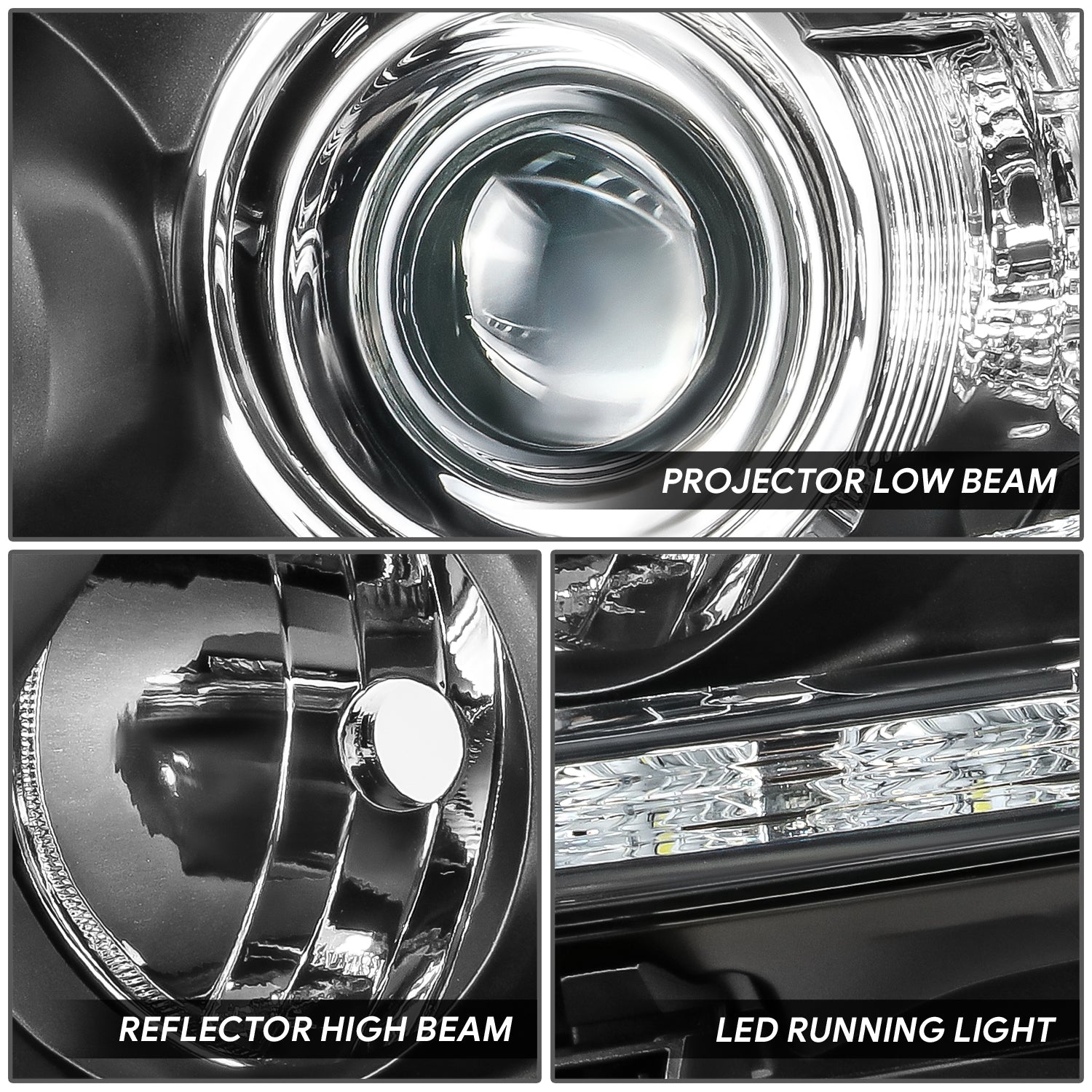 Factory Style Projector Headlight (Left) <br>13-15 Lexus RX350 RX450H