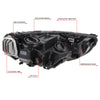 LED DRL Switchback Headlight (Left) <br>18-20 Buick Regal Sportback, Regal Tourx