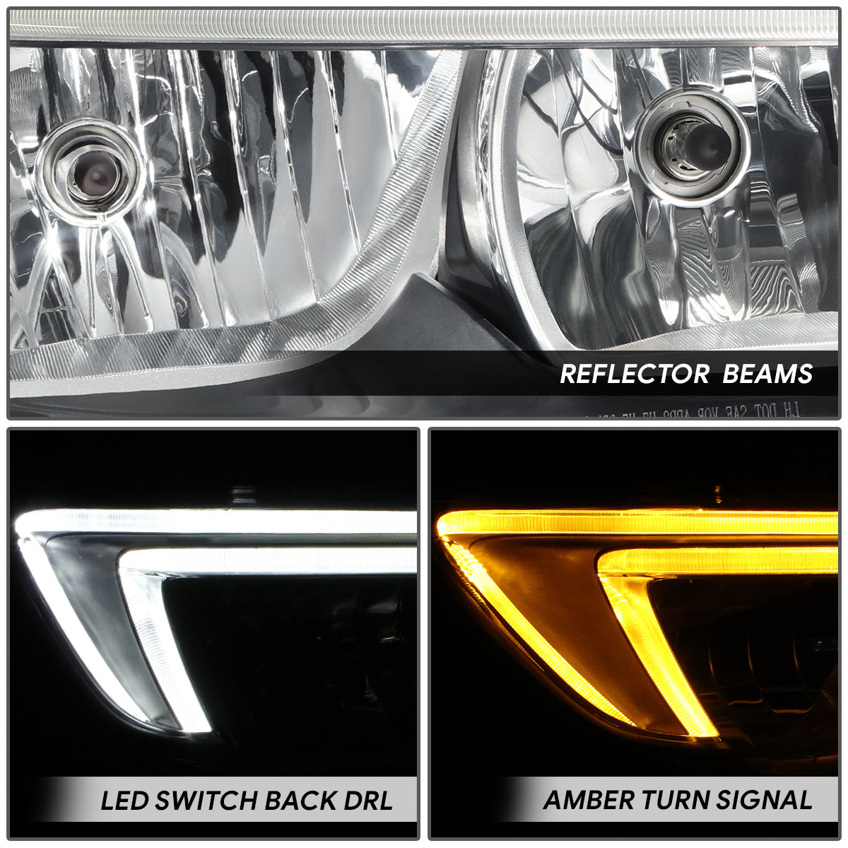 LED DRL Switchback Headlight (Right) <br>18-20 Buick Regal Sportback, Regal Tourx