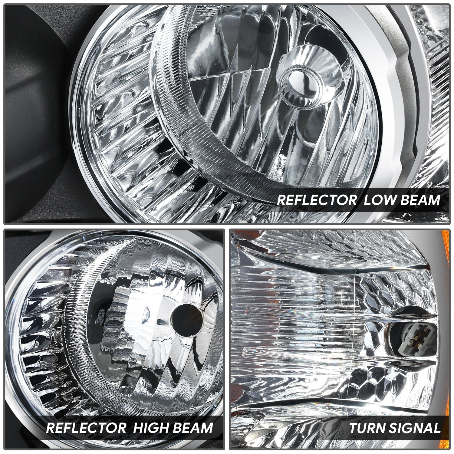 Factory Style Headlight (Left) <br>12-16 Chevy Sonic