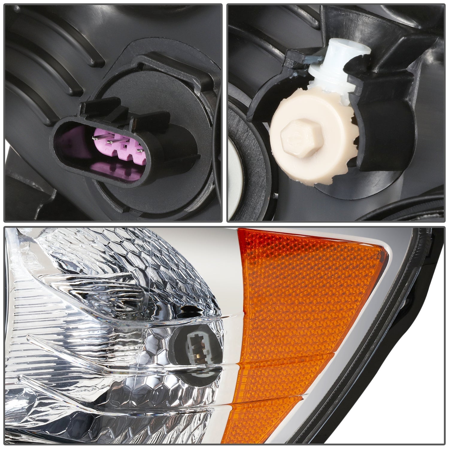 Factory Style Headlight (Left) <br>12-16 Chevy Sonic