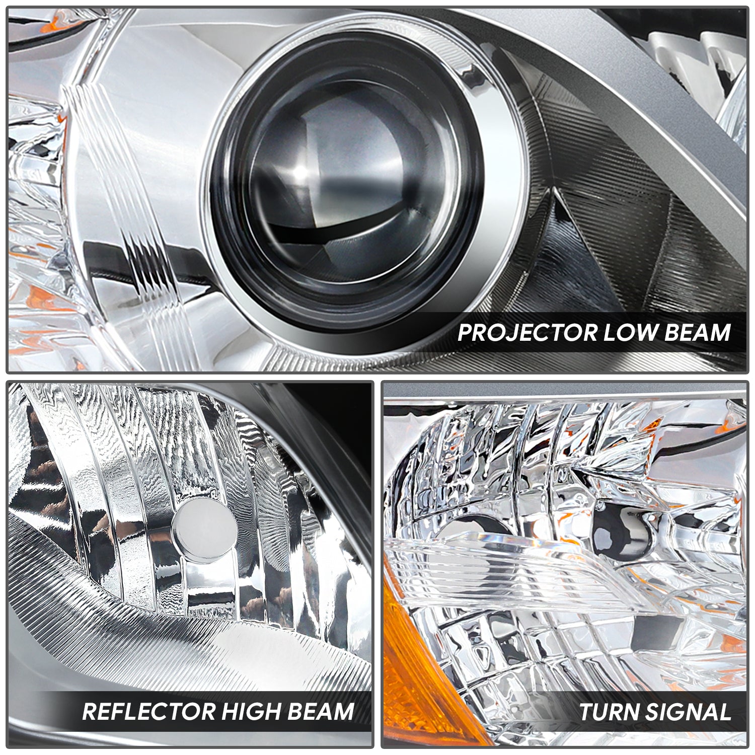 Factory Style Projector Headlight (Right) <br>13-15 Acura RDX