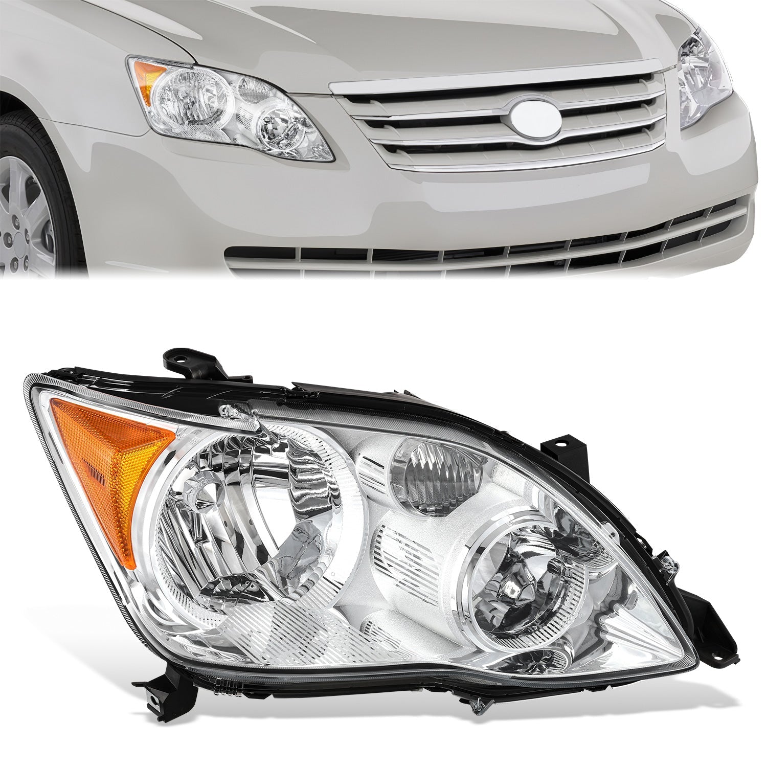 Factory Style Headlight (Right) <br>08-10 Toyota Avalon