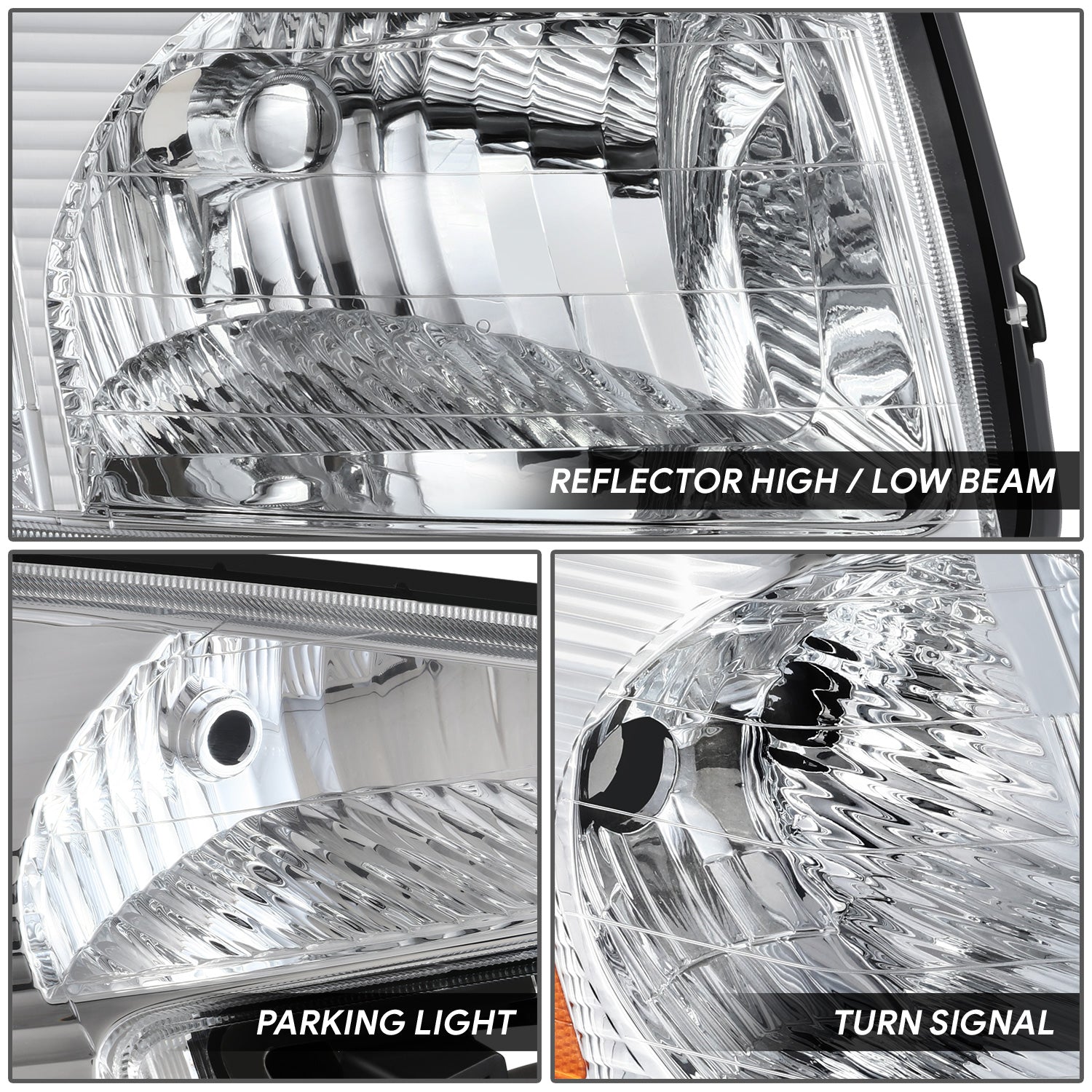 Factory Style Headlight (Right) <br>05-09 Chevy Equinox